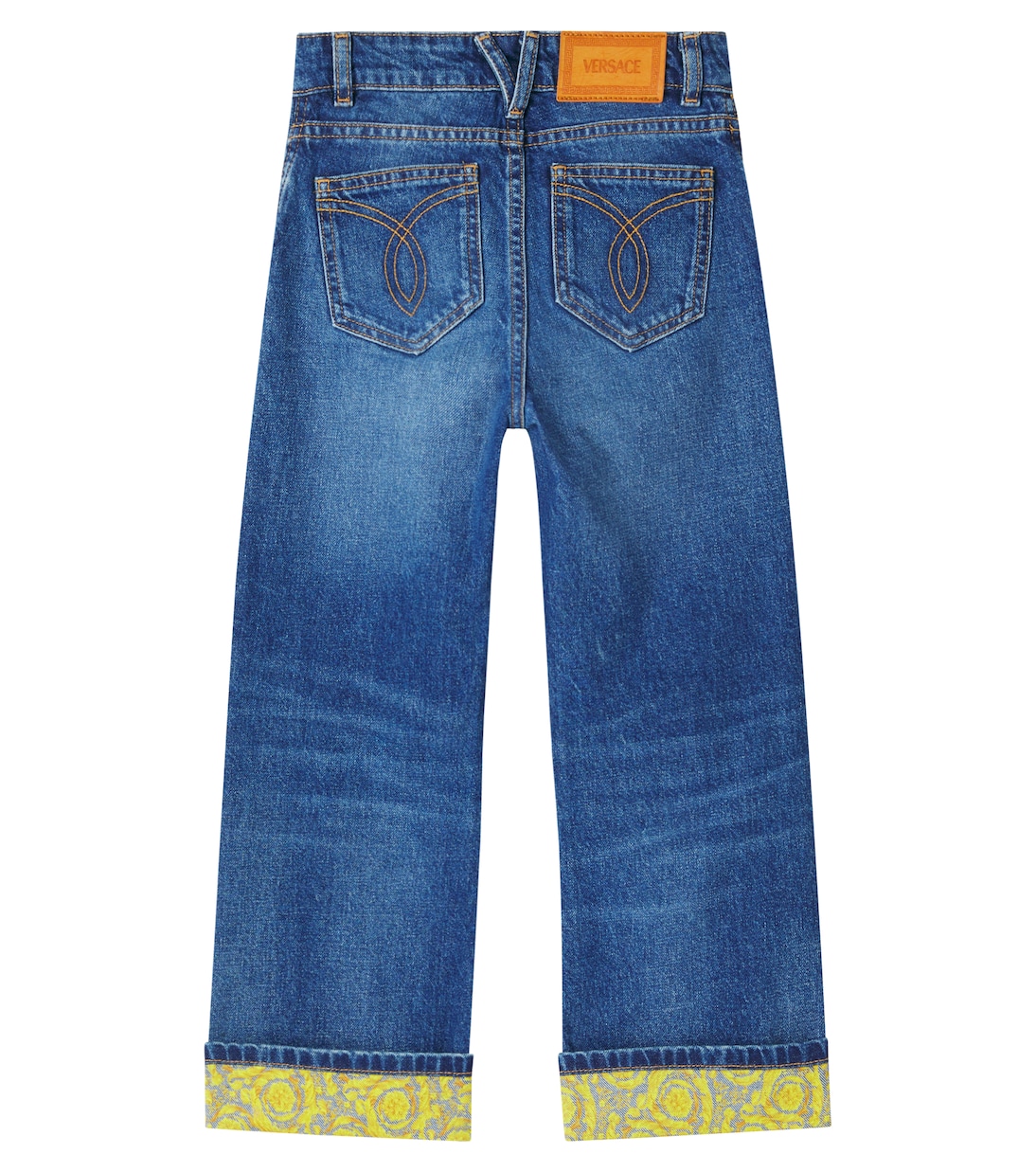 Barocco 스트레이트 진 | Versace Kids
