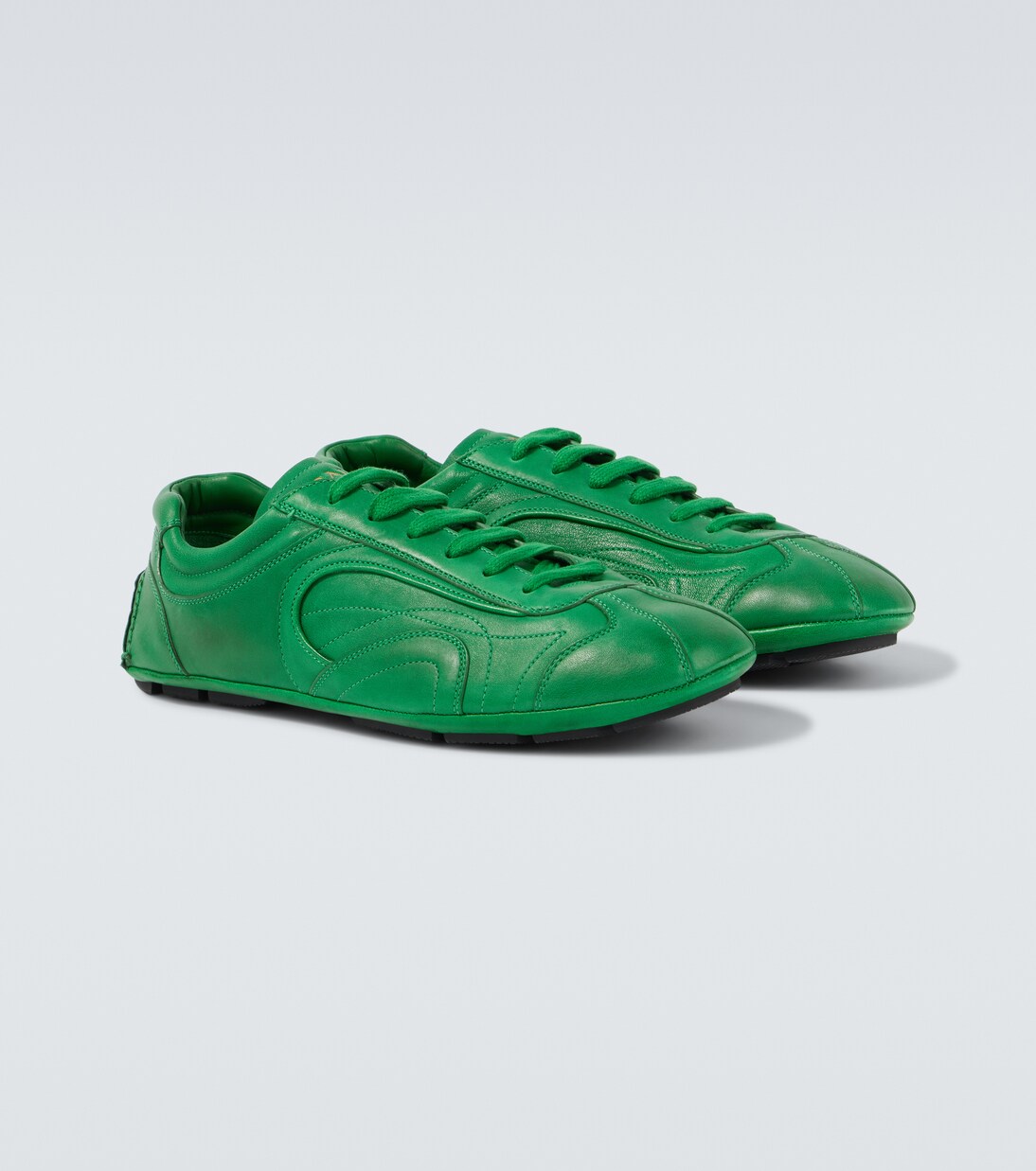 Montecarlo Re-Edition 2005 leather sneakers | Prada