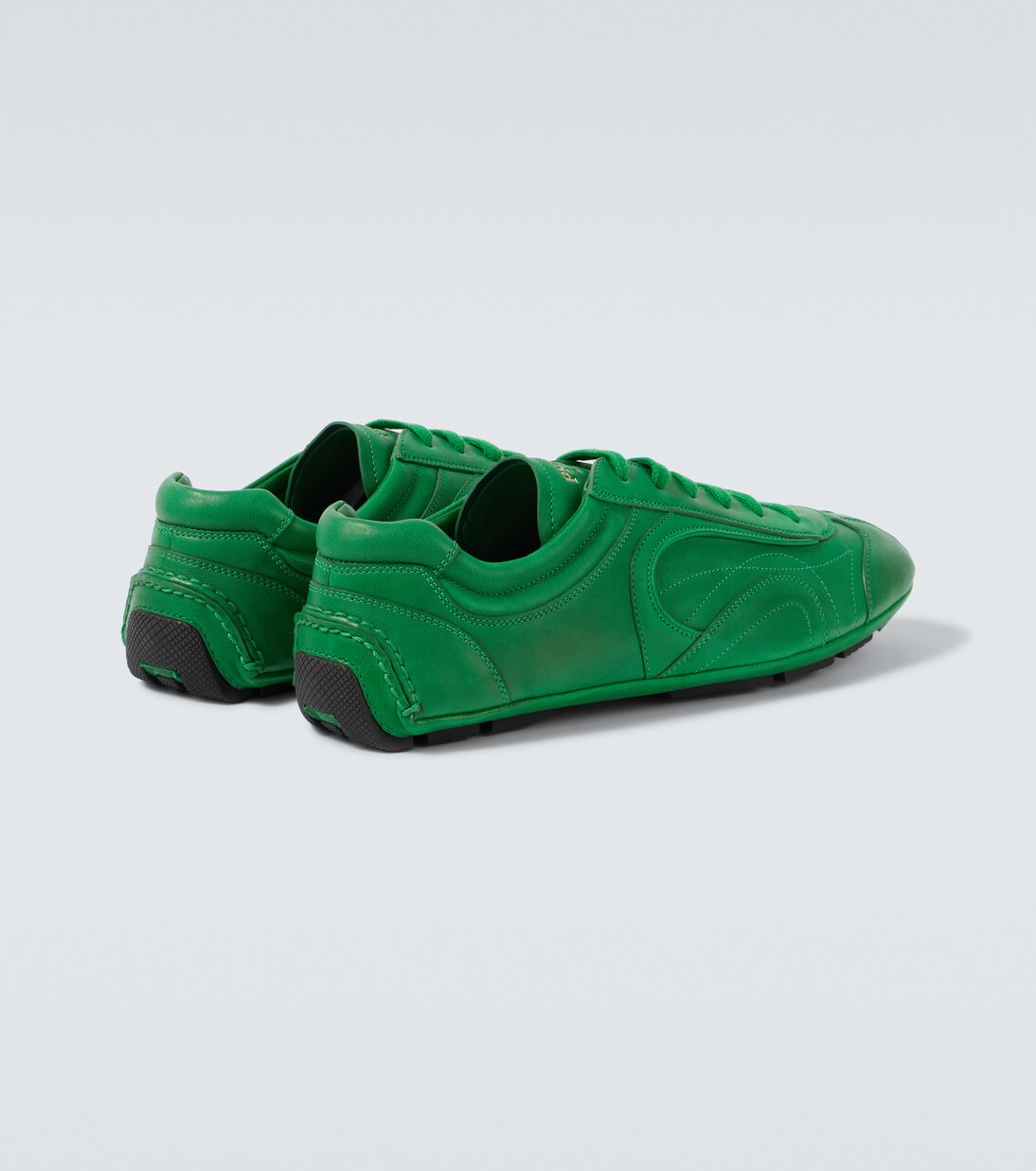 Montecarlo Re-Edition 2005 leather sneakers | Prada