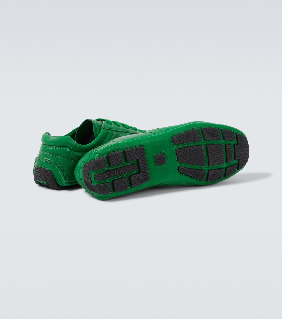 Montecarlo Re-Edition 2005 leather sneakers | Prada