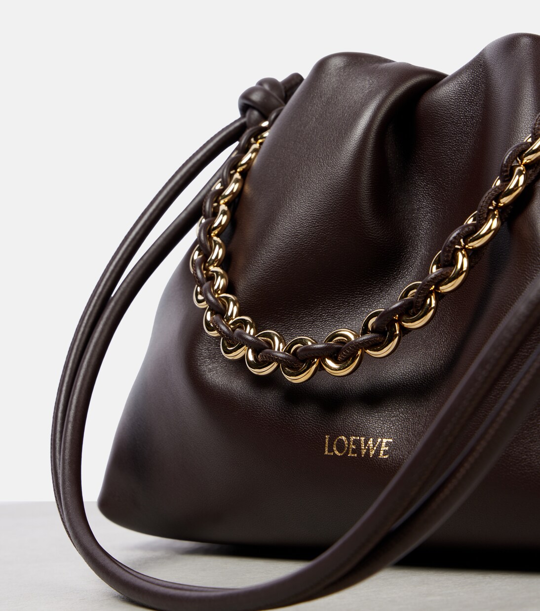 Tote Bag Flamenco Small aus Leder  | Loewe