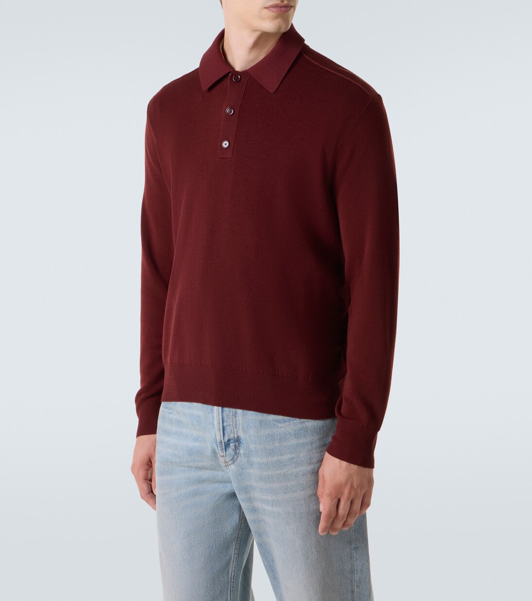 Wool polo sweater | Burberry