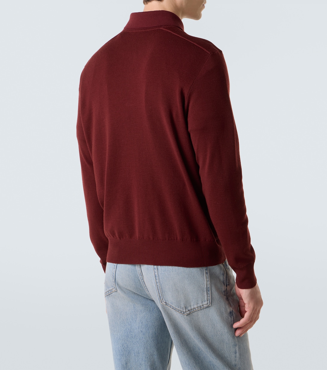 Wool polo sweater | Burberry