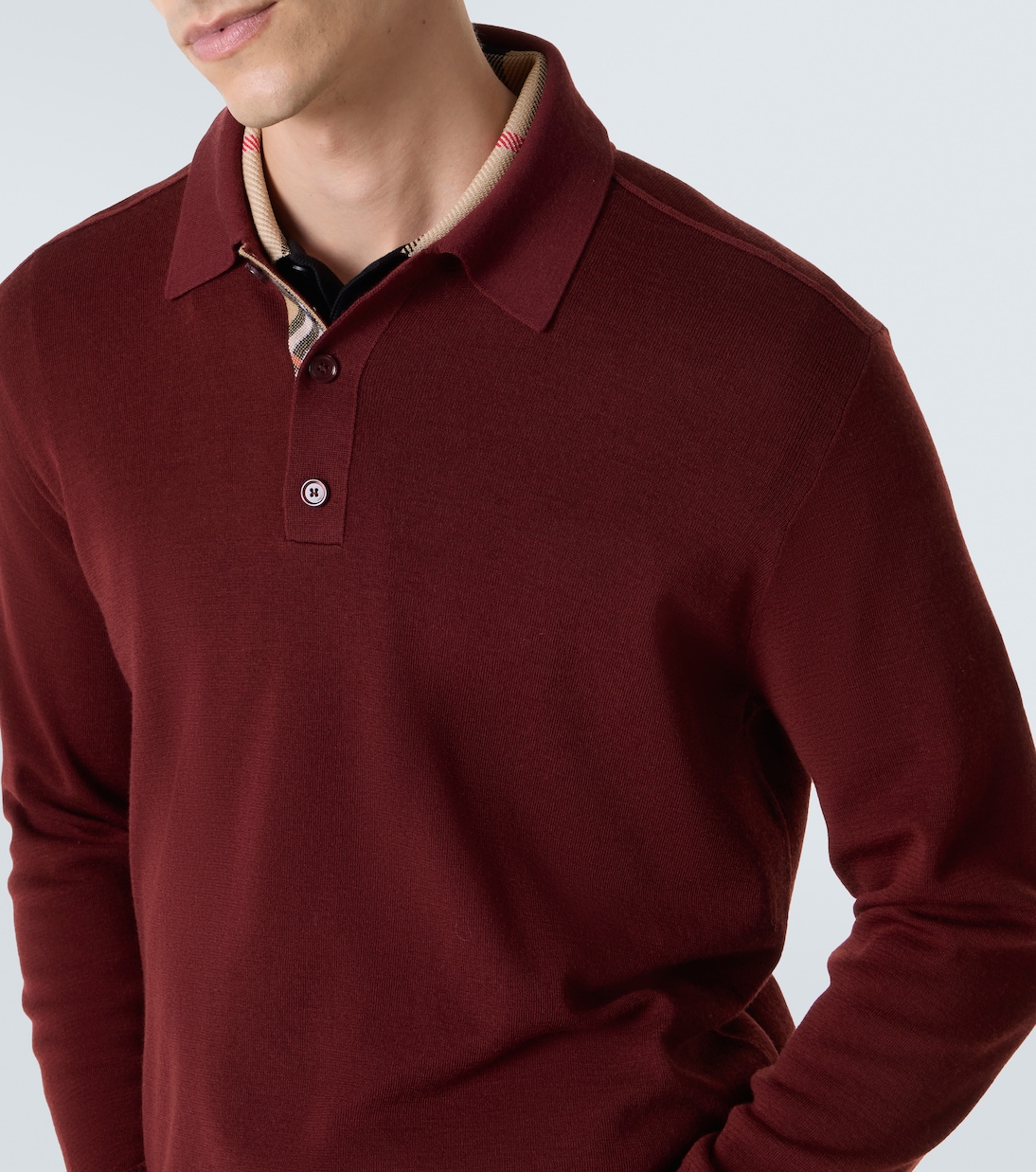 Wool polo sweater | Burberry