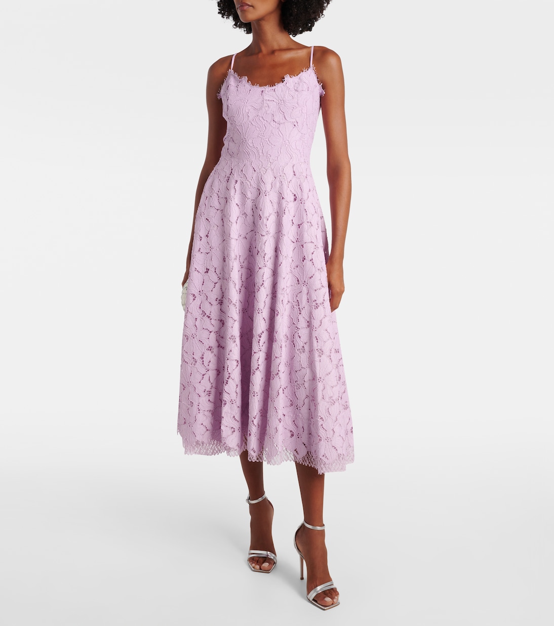 Robe midi Julia en dentelle | Simkhai