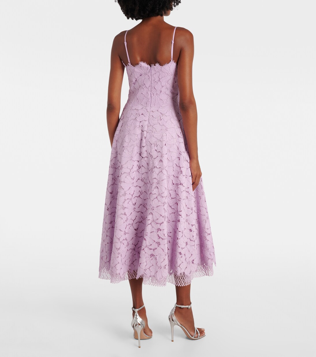 Robe midi Julia en dentelle | Simkhai