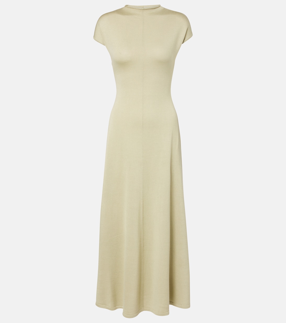 Lenore针织羊毛与真丝中长连衣裙 | Tove