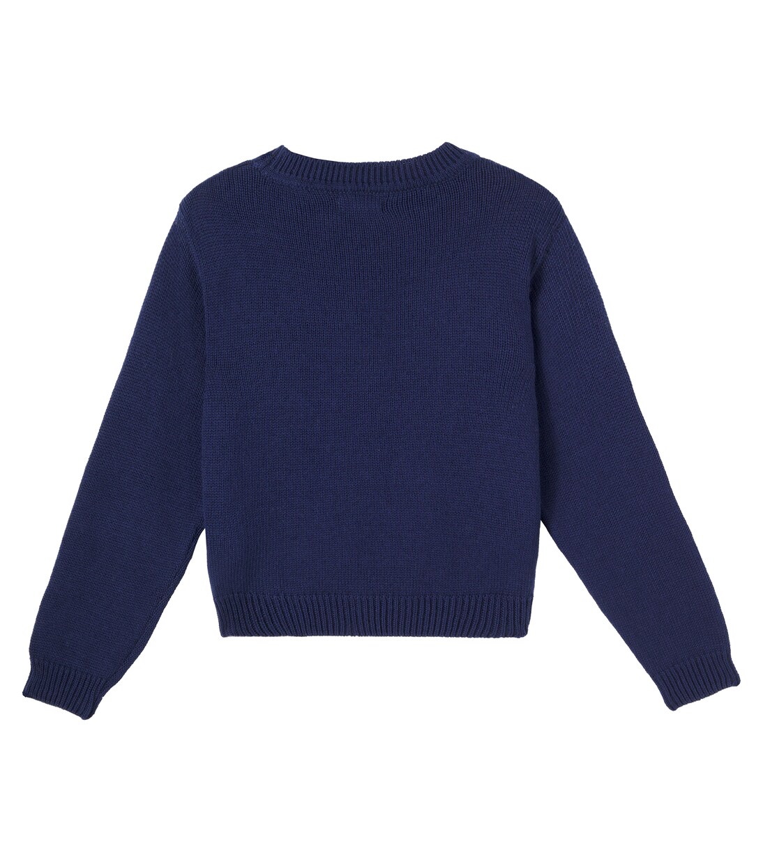 Silas patchwork cotton and wool sweater | Bebe Organic