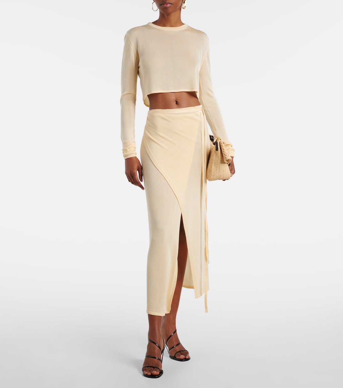 Wickelrock Alsen aus Strick | The Frankie Shop