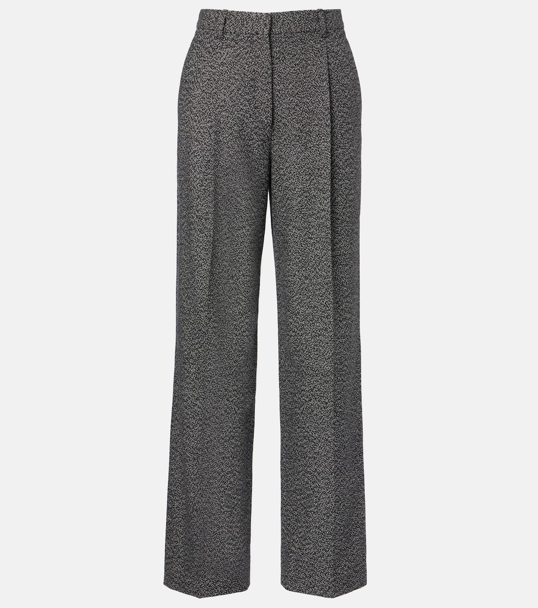 Mikkela cashmere and wool straight pants | The Row