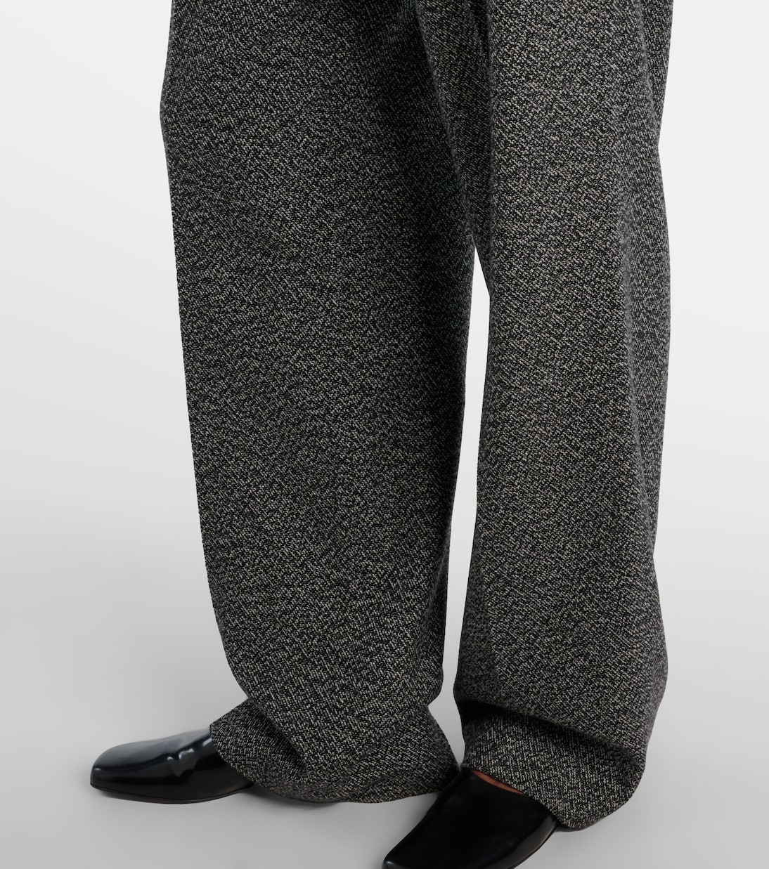 Mikkela cashmere and wool straight pants | The Row
