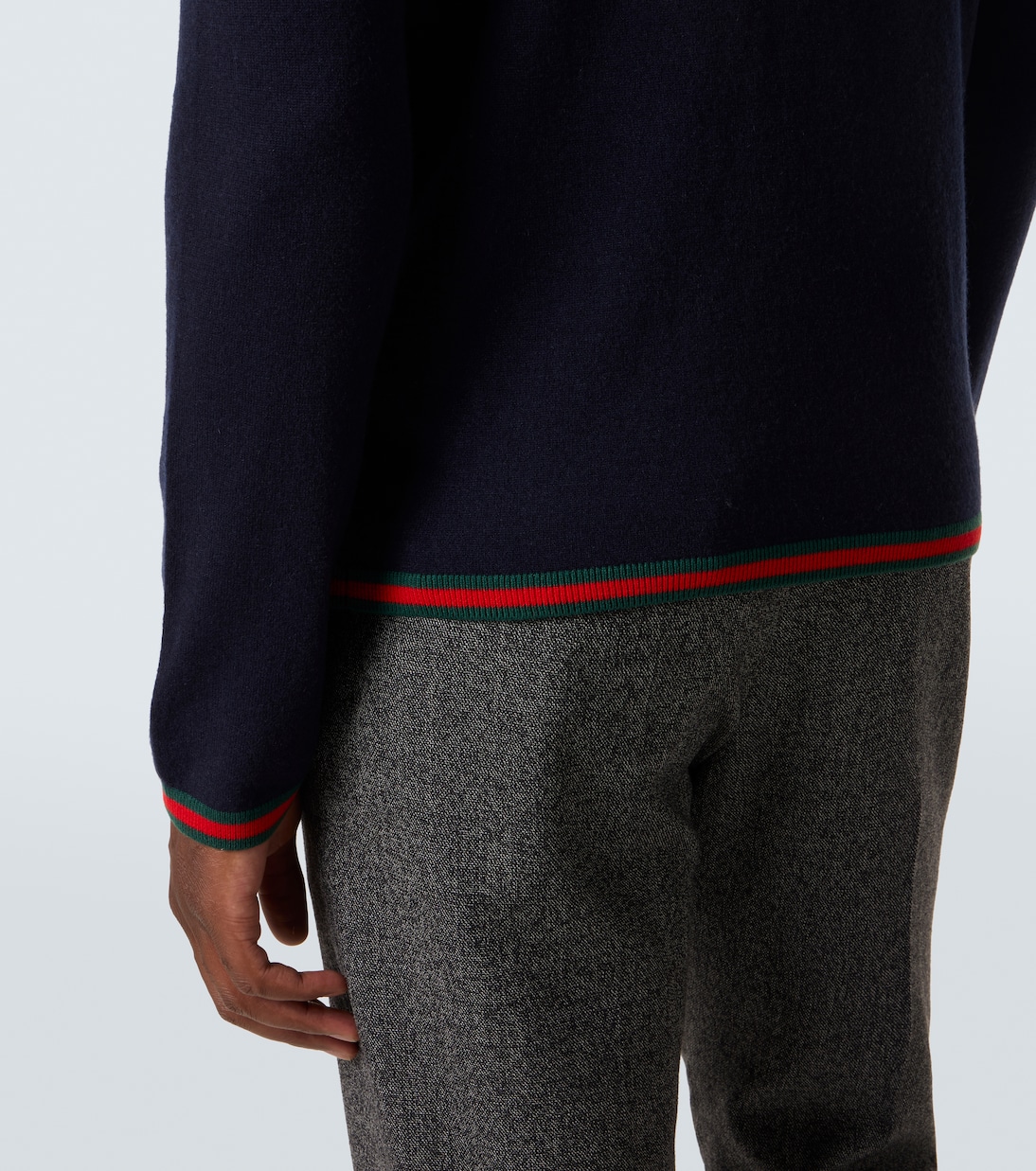 Pullover Web Stripe aus Kaschmir  | Gucci