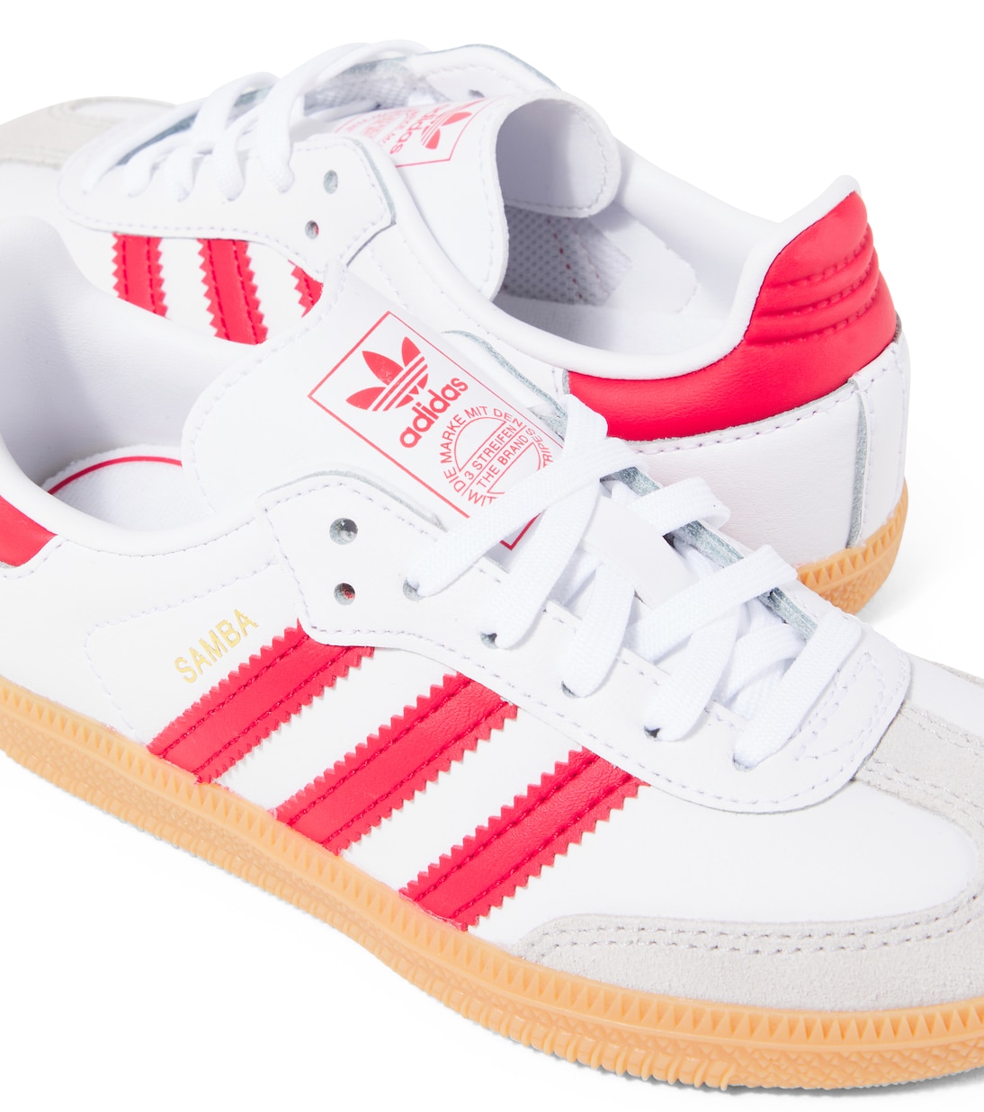 Samba OG leather and suede sneakers | Adidas Originals Kids
