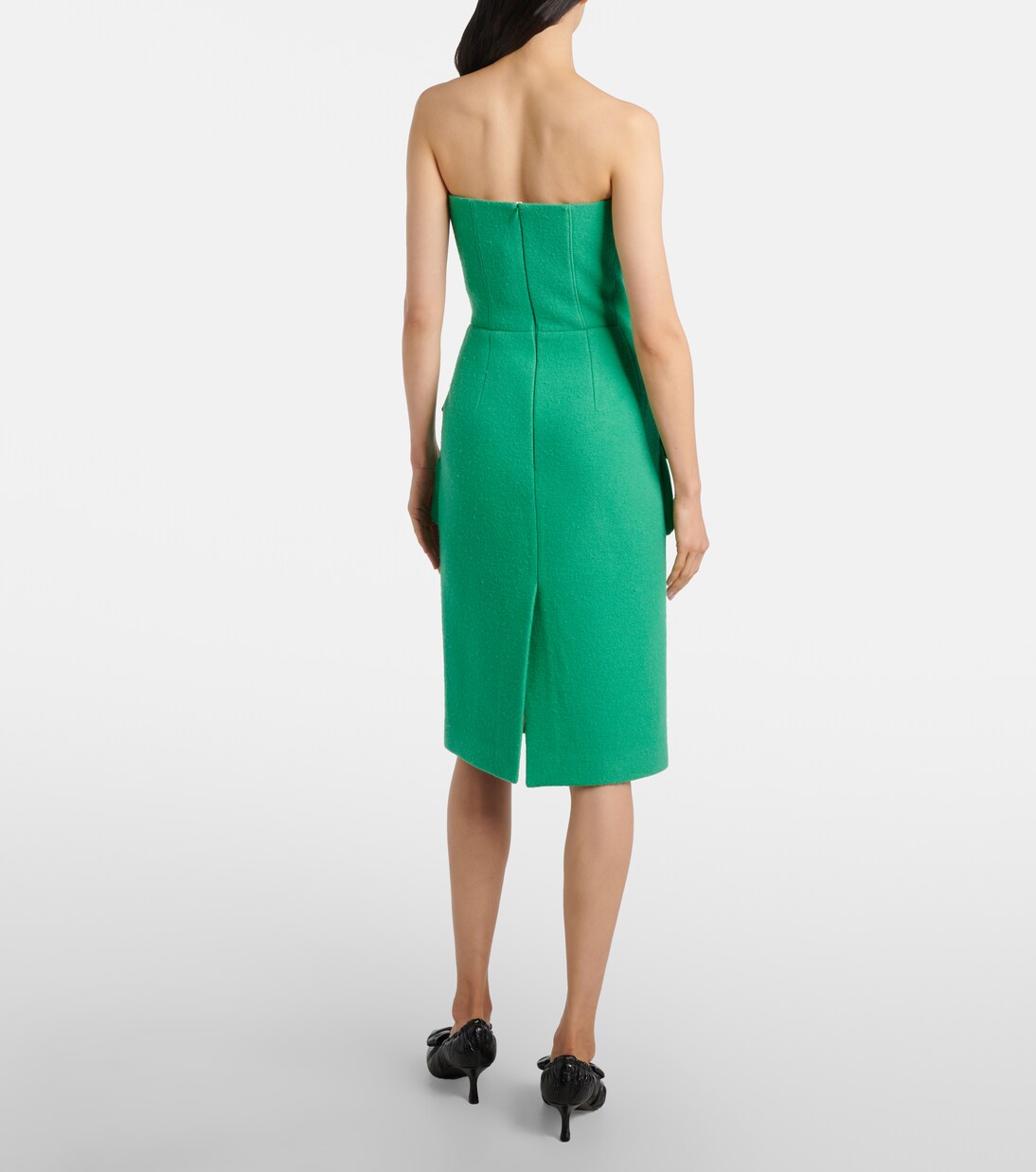 Midikleid aus Wolle | Shushu/Tong