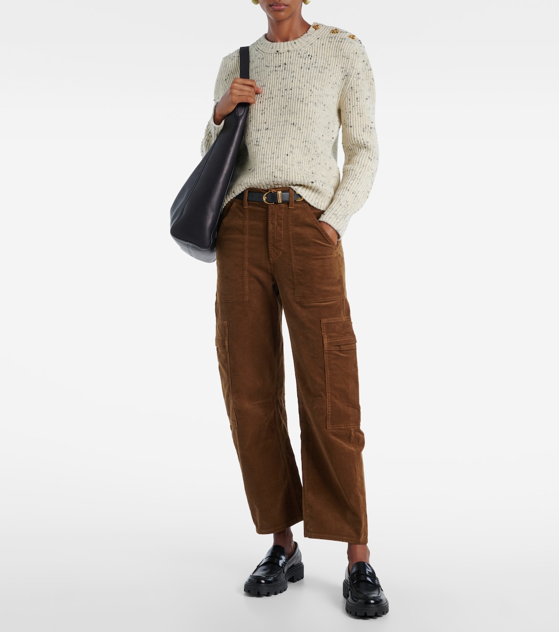 Cargohose Marcelle aus Baumwoll-Cord | Citizens of Humanity