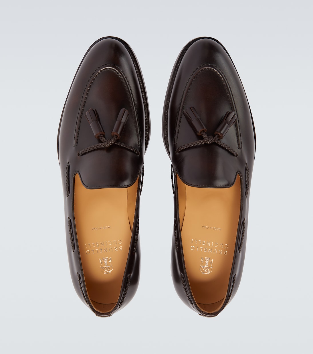 Loafers aus Leder | Brunello Cucinelli