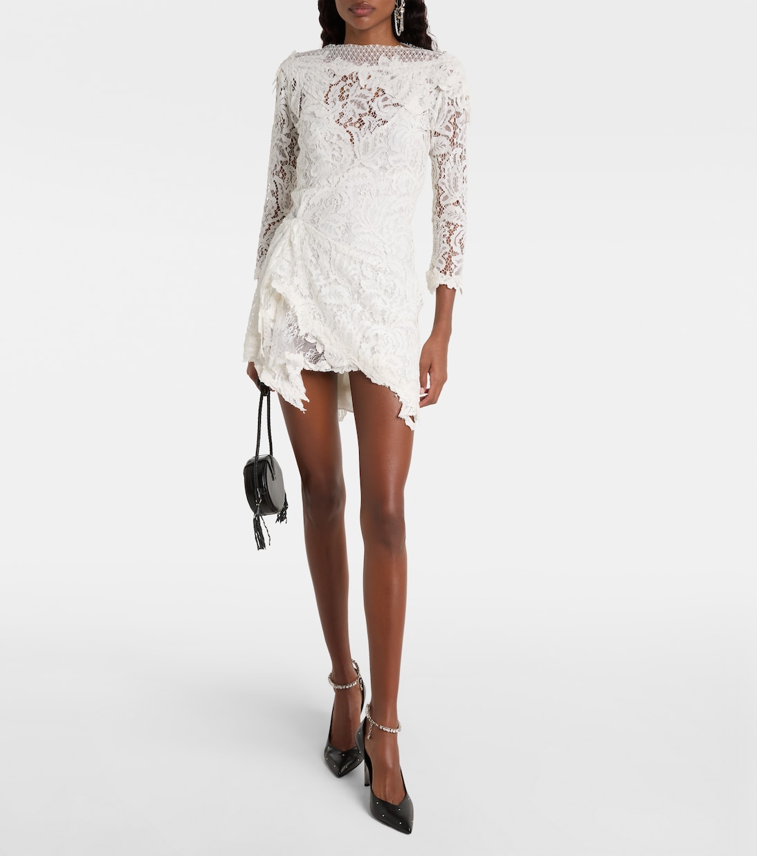 Rubiana lace cotton-blend minidress | Isabel Marant