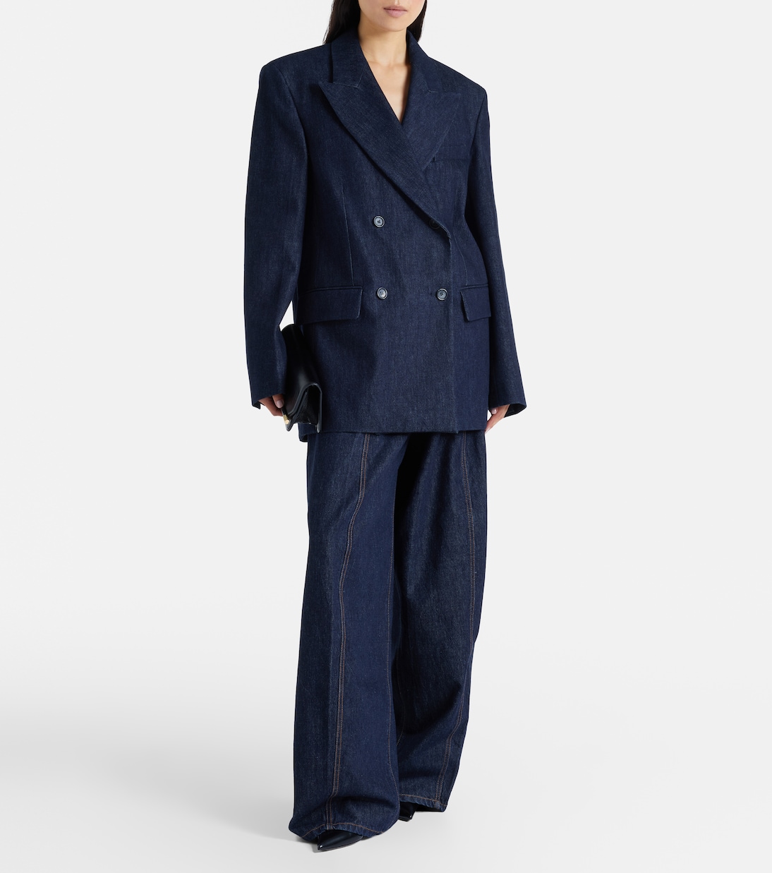 Low-Rise Wide-Leg Jeans Runway | Sportmax