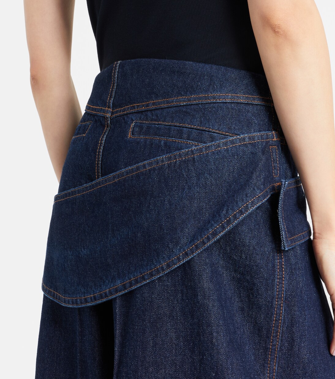 Low-Rise Wide-Leg Jeans Runway | Sportmax