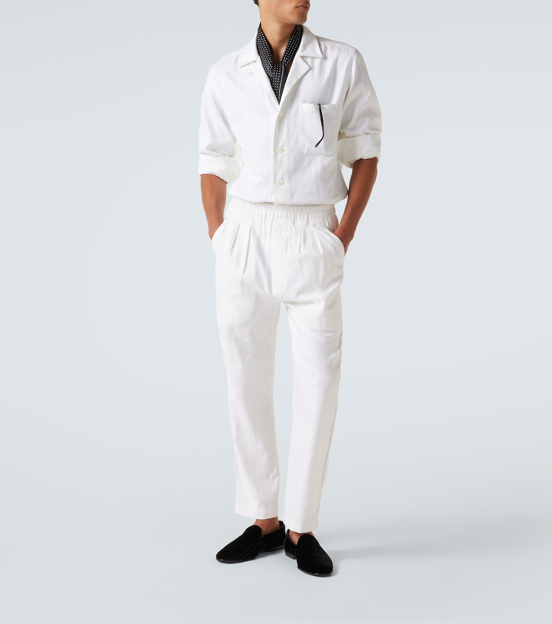 Gerade Hose aus Baumwolle und Seide | Tom Ford