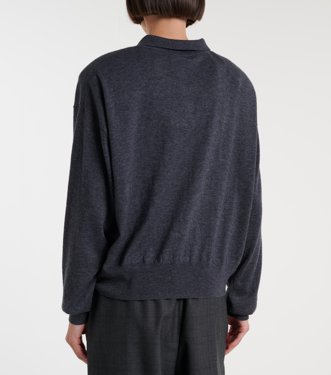 Croydon wool-blend polo sweater | The Frankie Shop