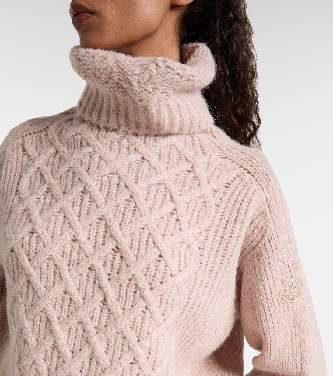 Alpaca-blend turtleneck sweater | Moncler