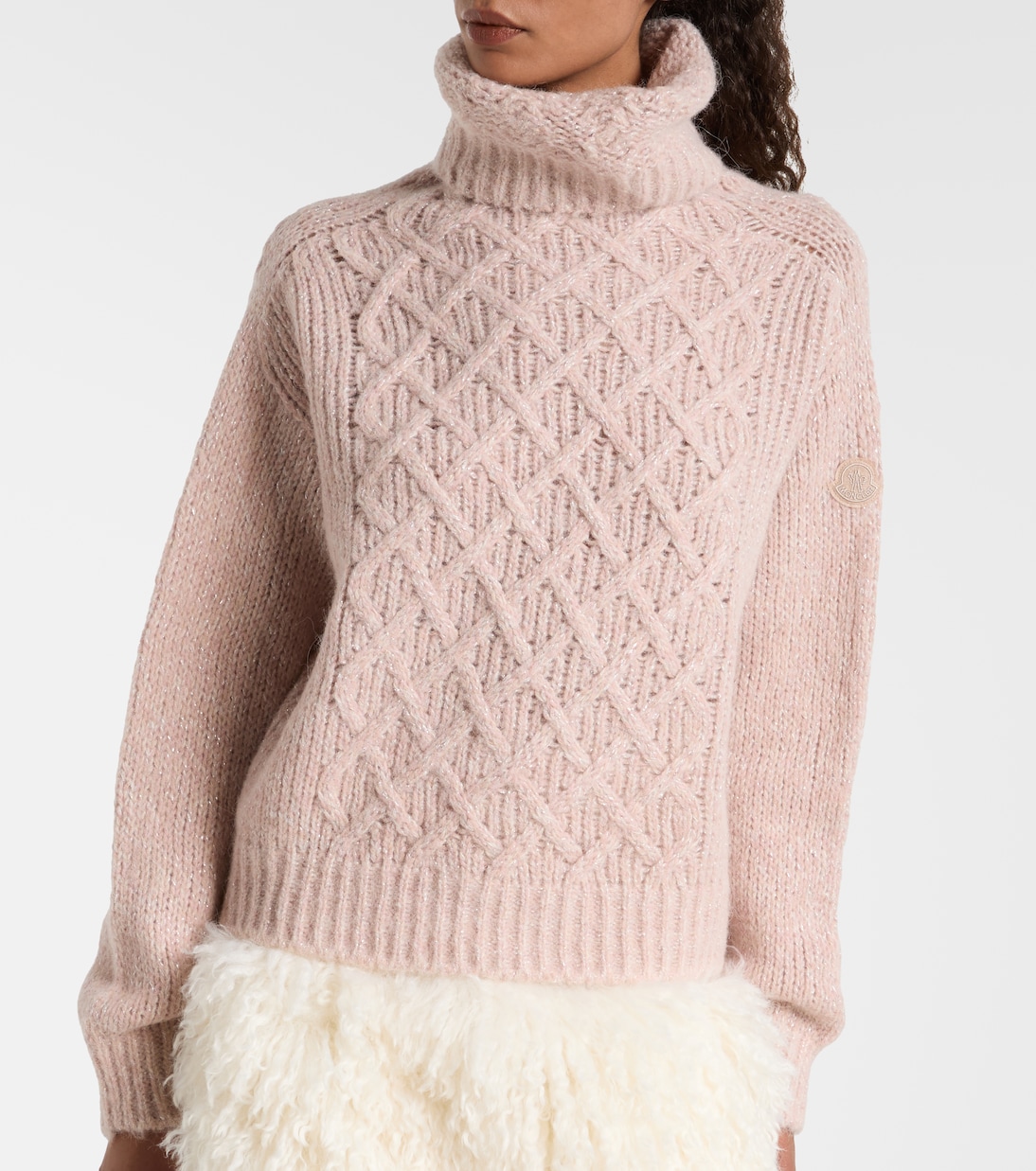 Alpaca-blend turtleneck sweater | Moncler