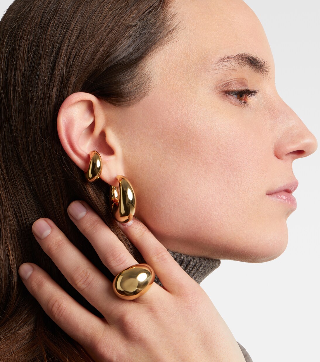 Dylan gold-plated ear cuffs | Jennifer Fisher