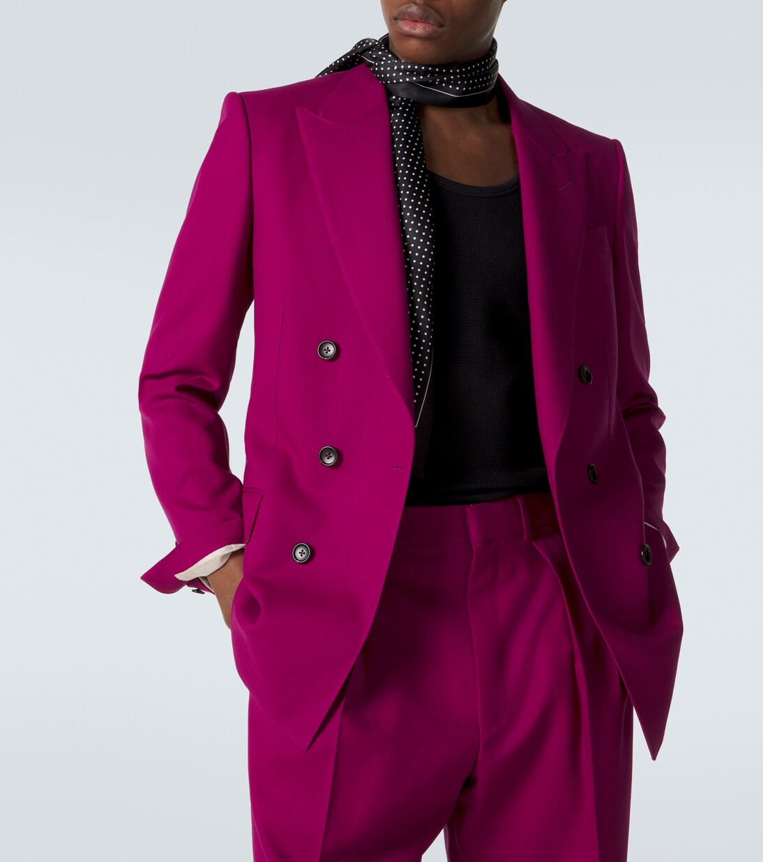 Semi-sheer cotton tank top | Tom Ford