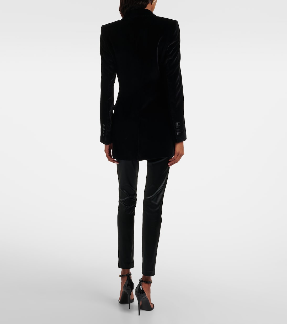 Smokingjacke aus Samt | Dolce&Gabbana