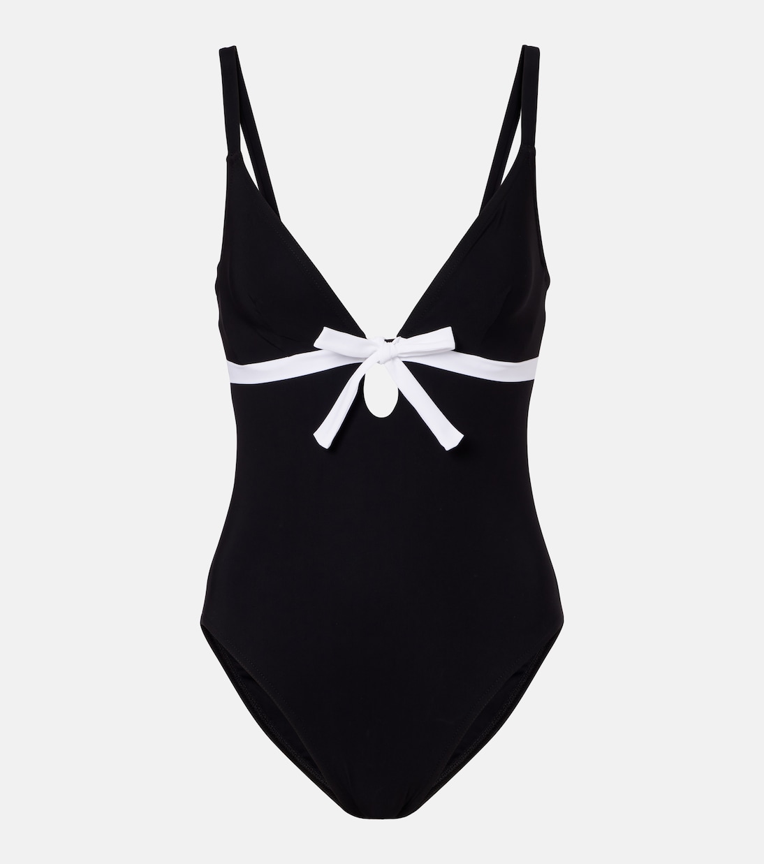 Lenora bow-detail swimsuit | Karla Colletto