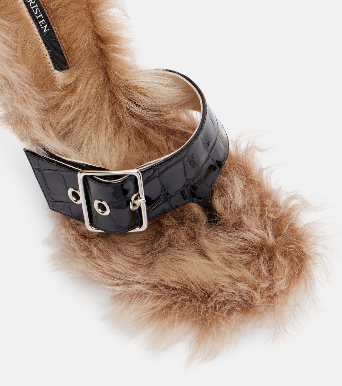 Mules Helix 95 en cuir embossé | Christen