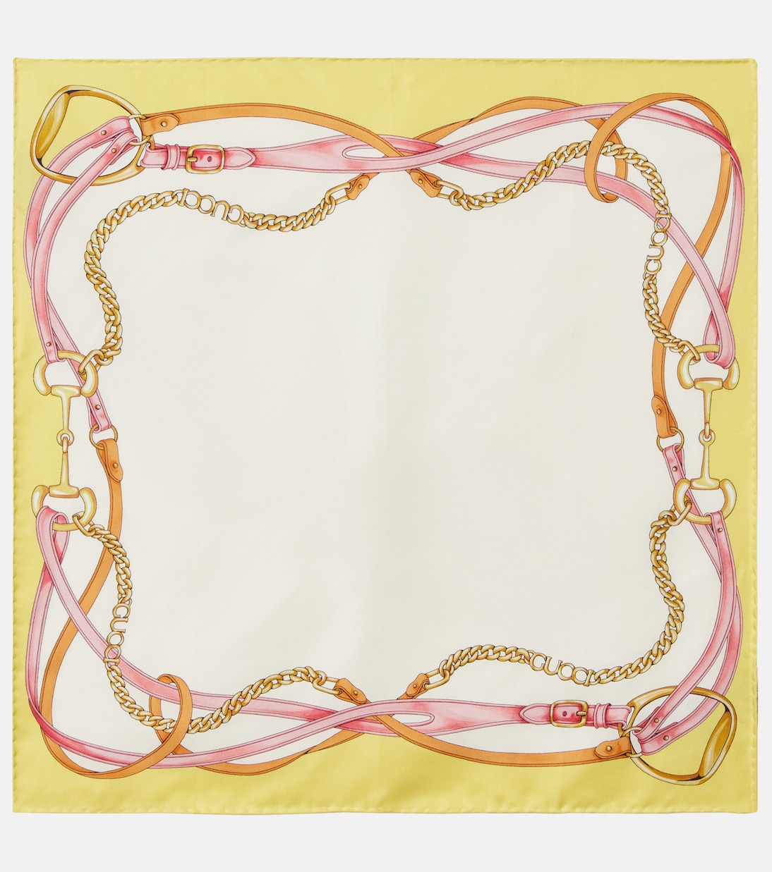 Bedrucktes Tuch aus Seiden-Twill | Gucci