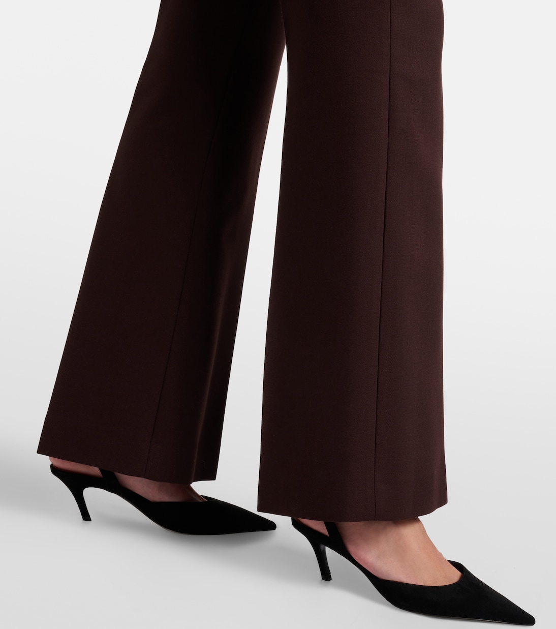 Mid-rise flared pants | Vince