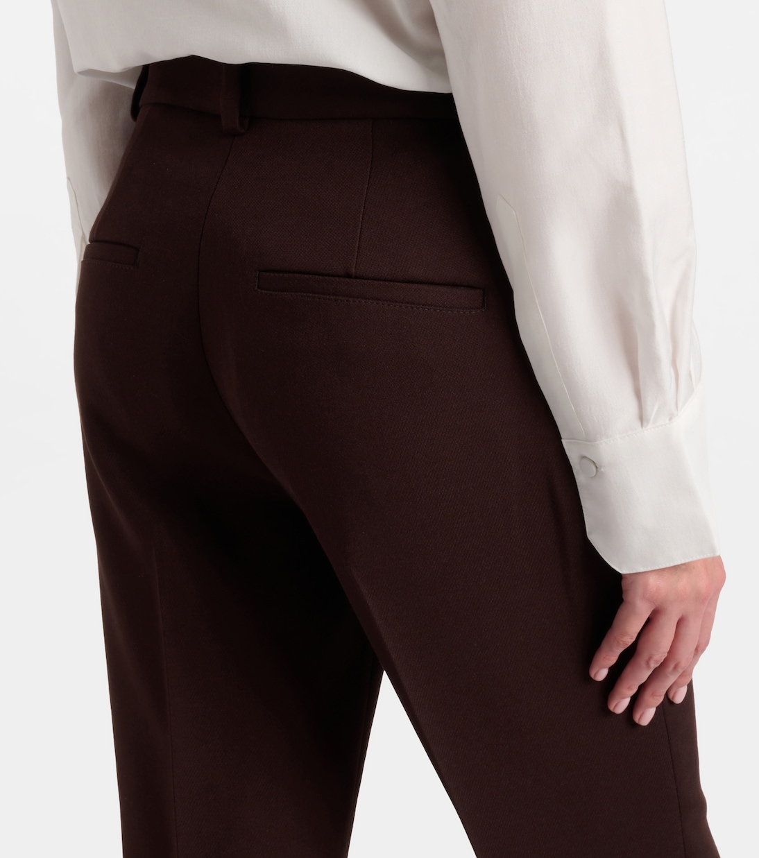 Mid-rise flared pants | Vince
