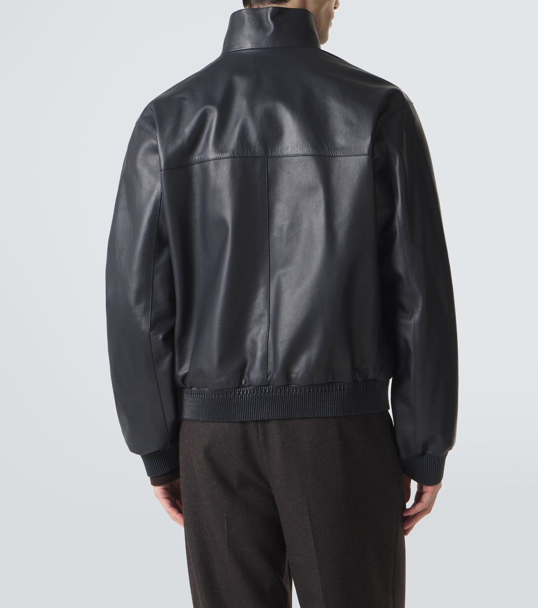 Leather blouson jacket | Berluti