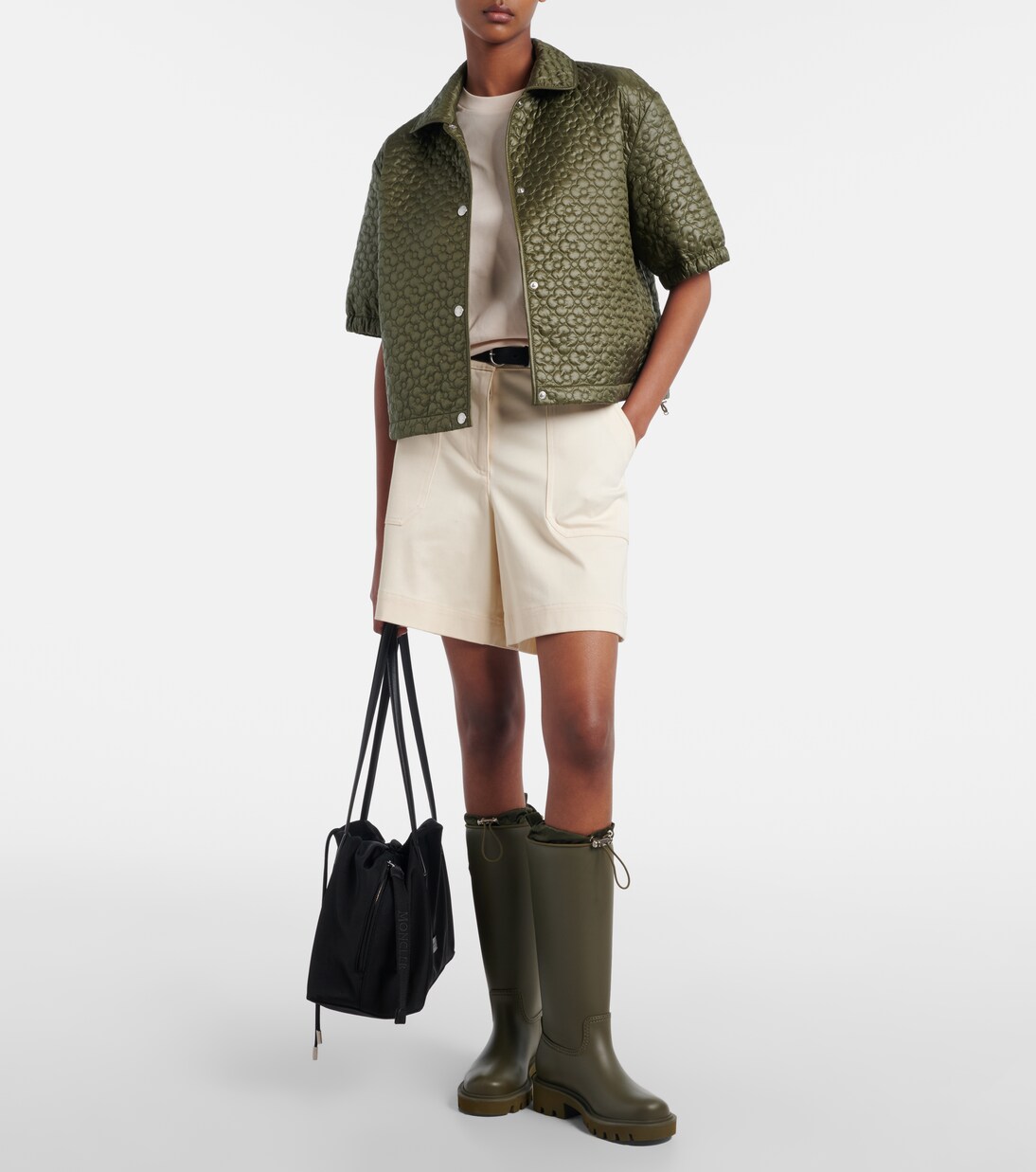 棉质针织T恤 | Moncler