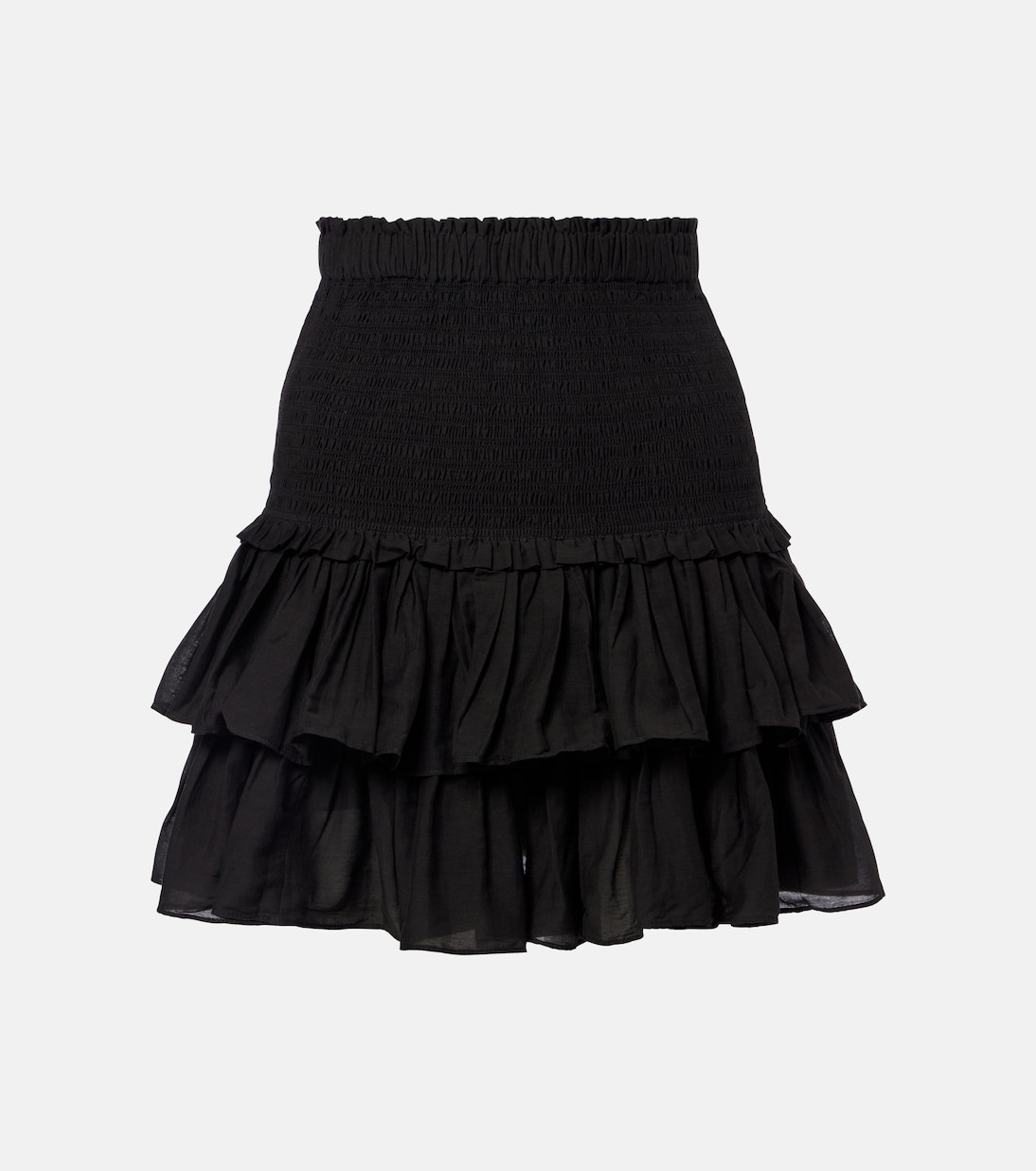 Naomi tiered cotton-blend miniskirt | Marant Etoile