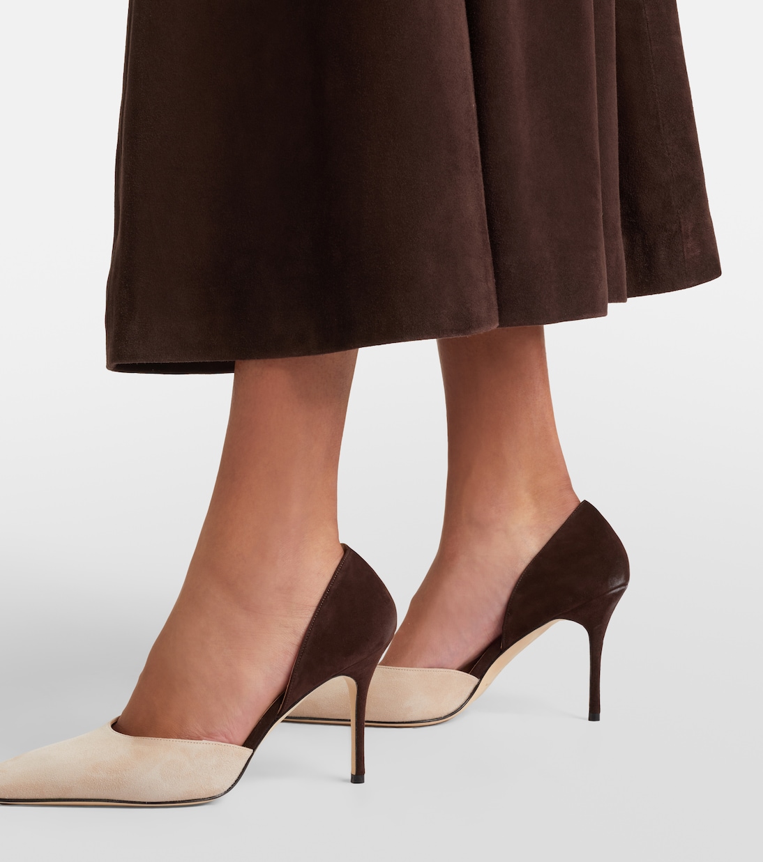 Taylerbinu 90 suede pumps | Manolo Blahnik
