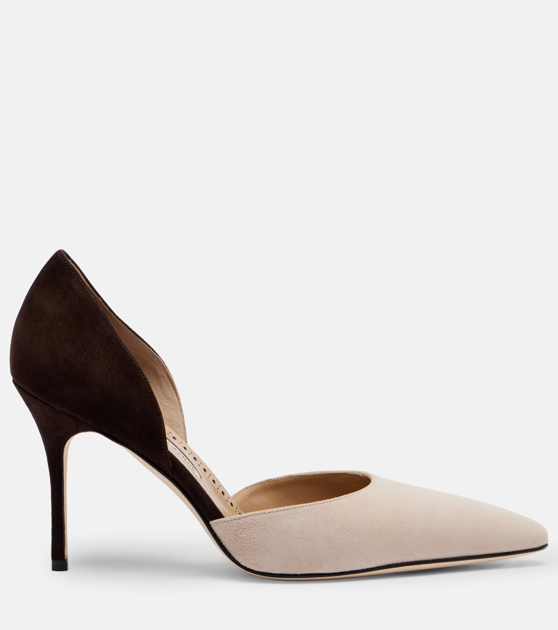 Taylerbinu 90 suede pumps | Manolo Blahnik
