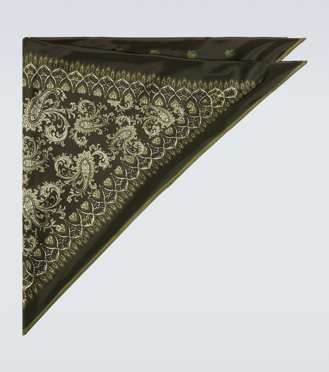 Paisley silk pocket square | Etro