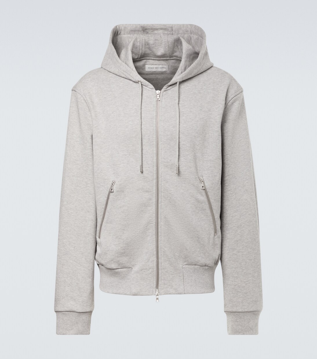 Cotton zip-up hoodie | Dries Van Noten