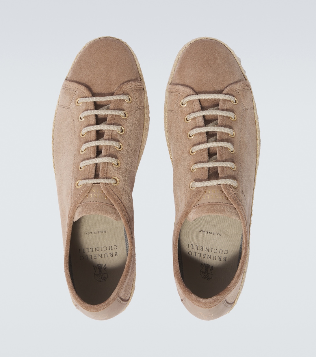 Suede espadrilles | Brunello Cucinelli