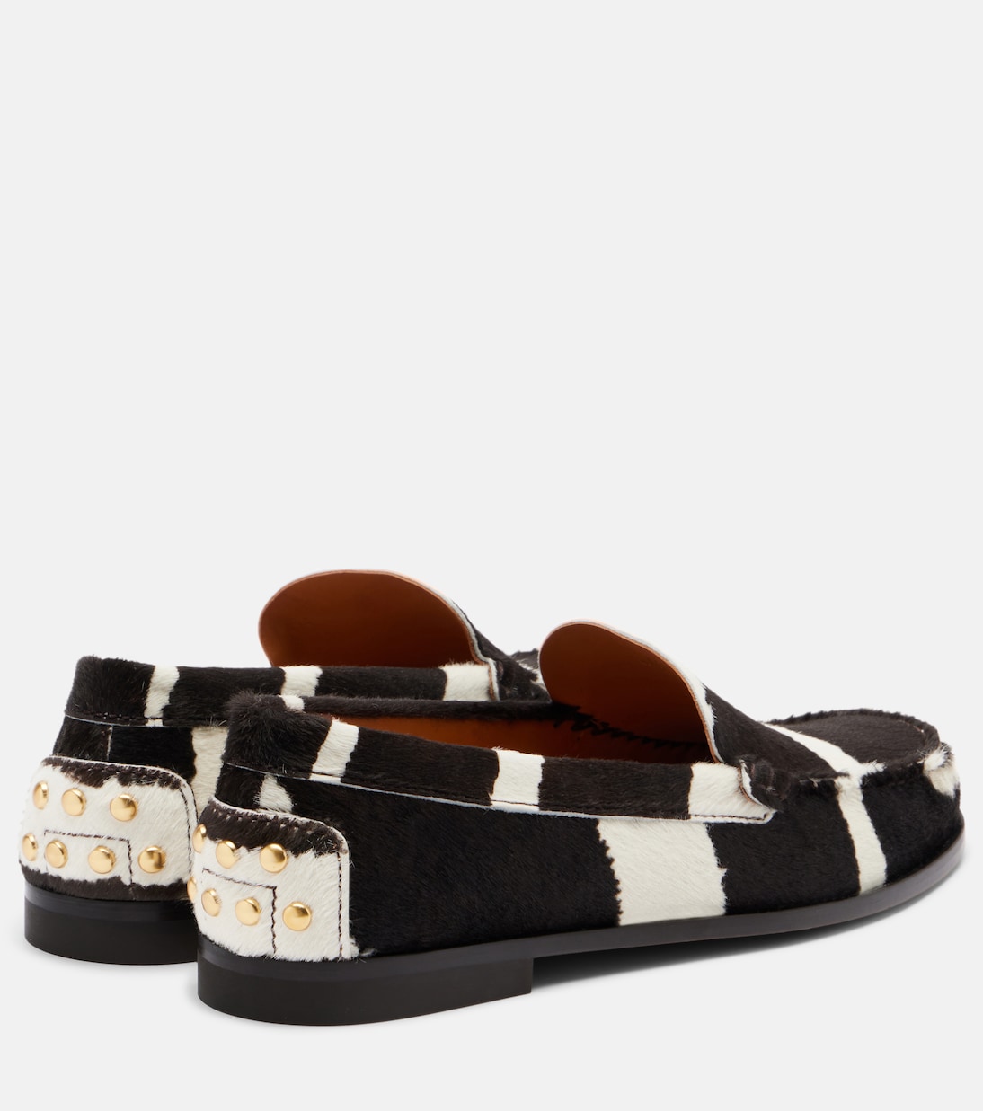 Printed calf hair loafers | Tod's