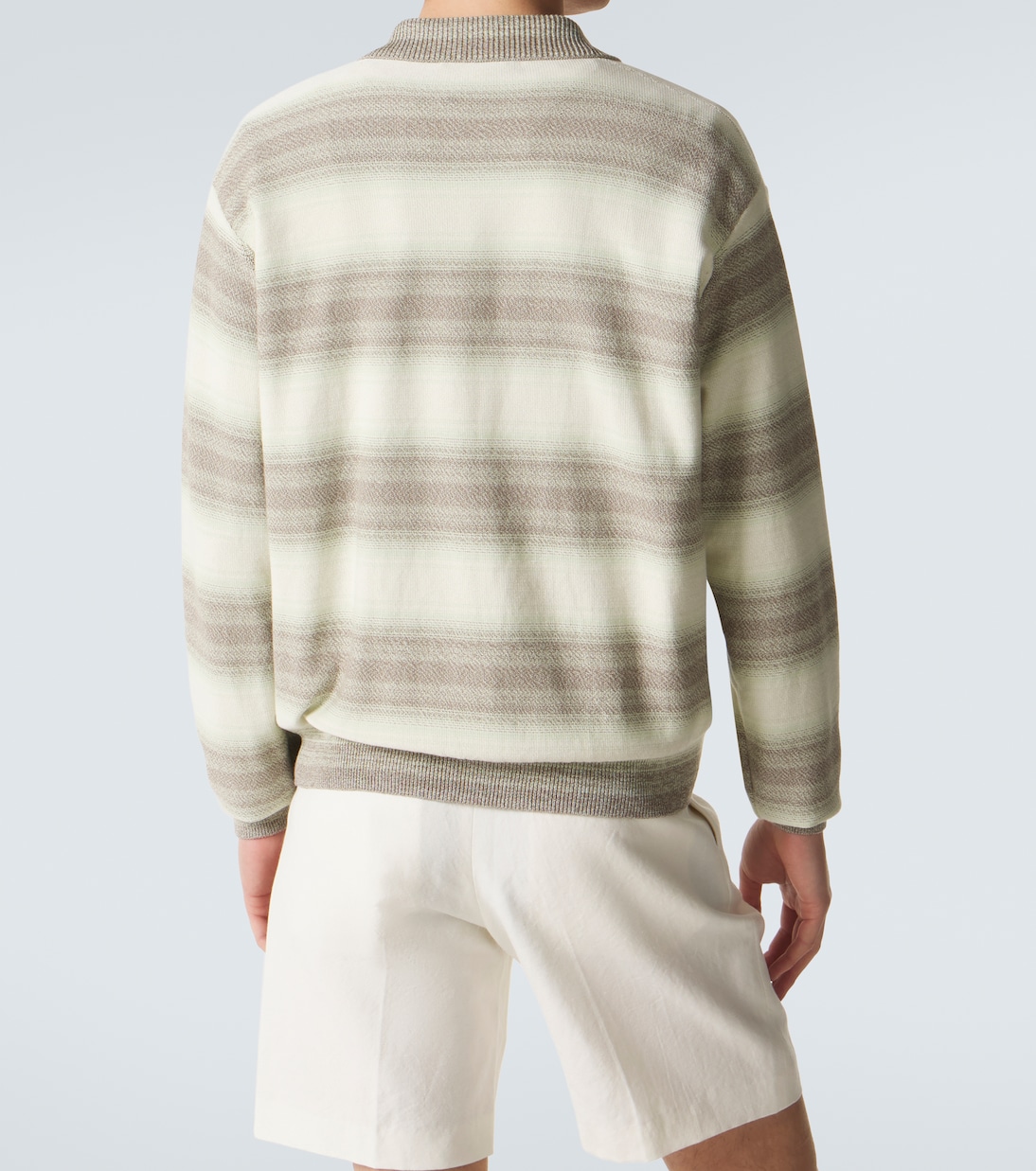 Cardigan aus Baumwolle und Seide | Auralee