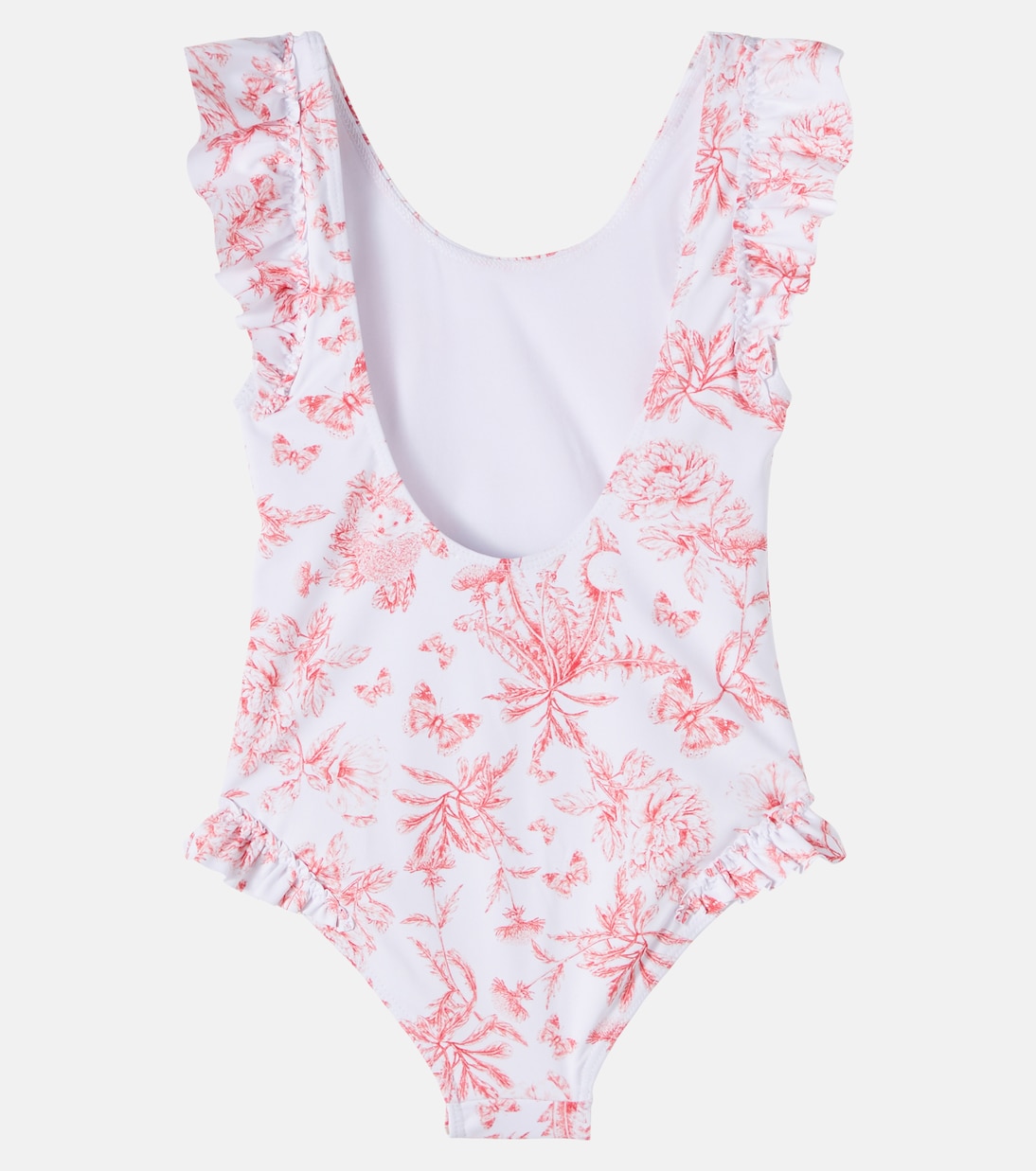 Floral ruffled swimsuit | Tartine et Chocolat
