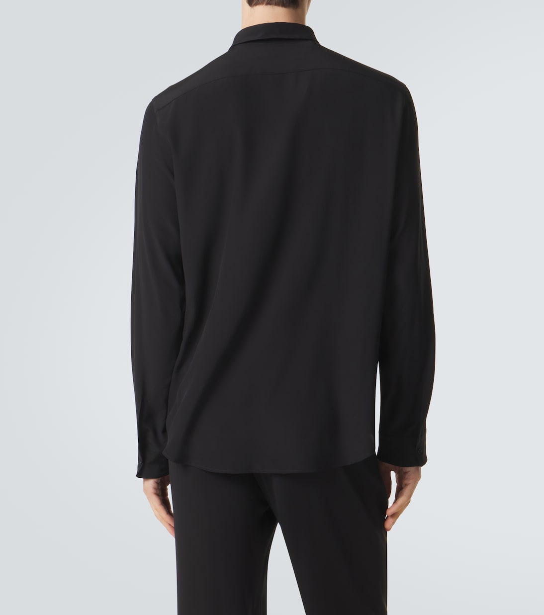 Camisa de crepé de china de seda | Gucci