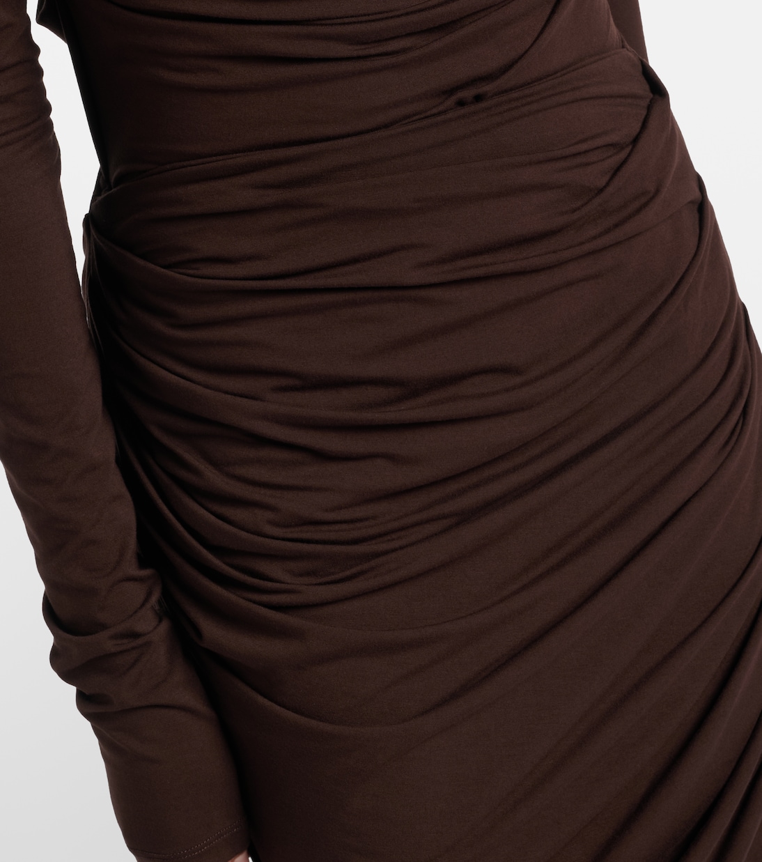 Draped maxi skirt | Entire Studios