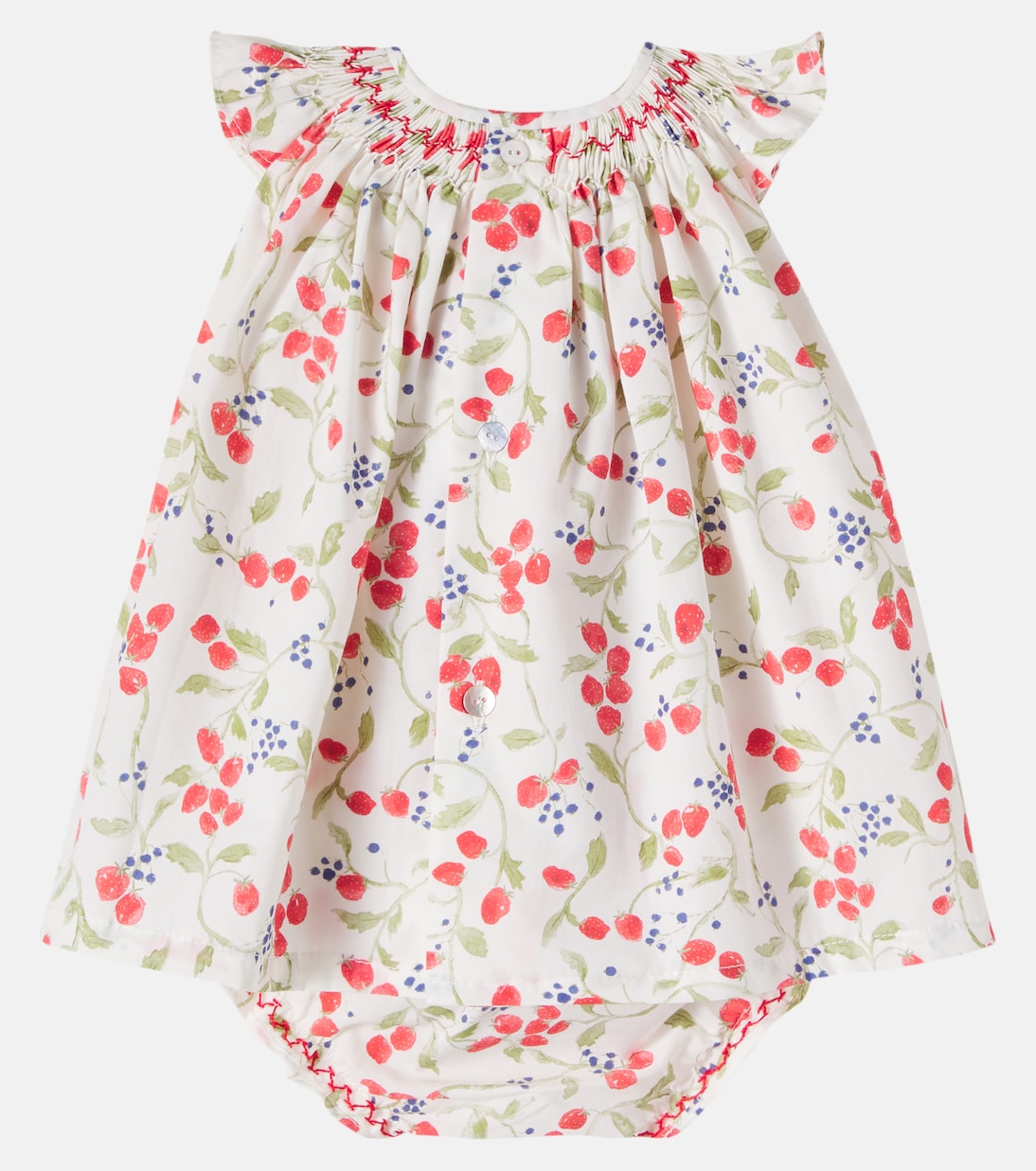 Bébé – Ensemble robe et culotte bloomer Renata | La Coqueta