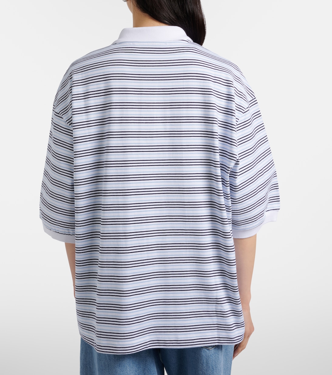 Oversize-Polohemd aus Baumwolle | Róhe